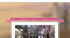 Desktop Screenshot of flemingtonwomansclub.org
